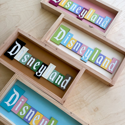 Disneyland Retro Frame