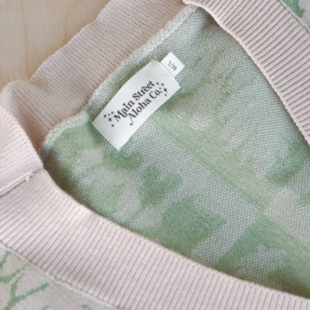 Green Mouse Quilt Cardigan