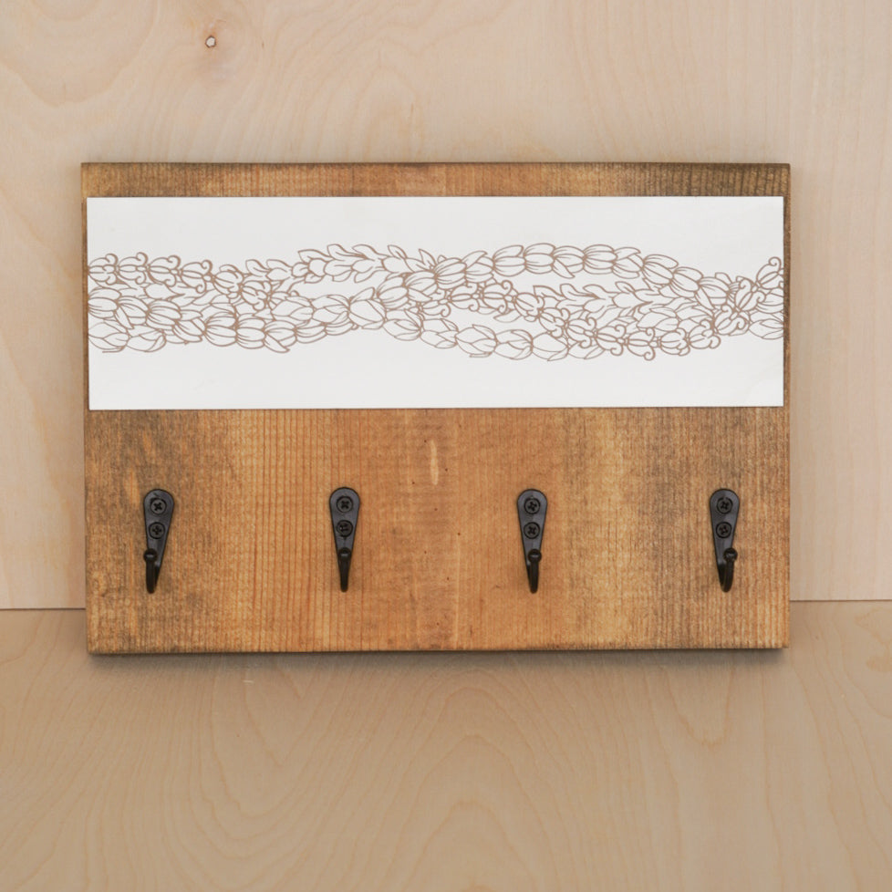 Straight Lei Key Rack