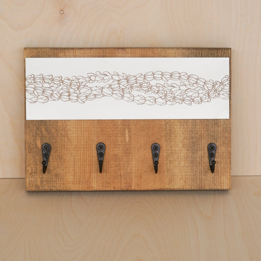 Straight Lei Key Rack