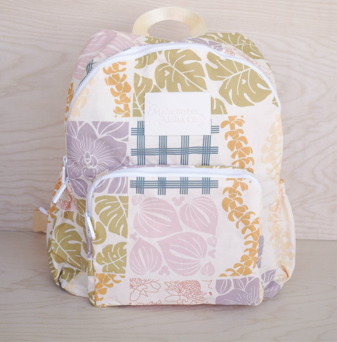 Made in Hawaii Nylon Collapsible Backpack