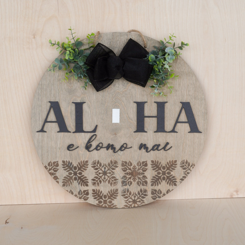 Quilt Interchangeable Door Sign