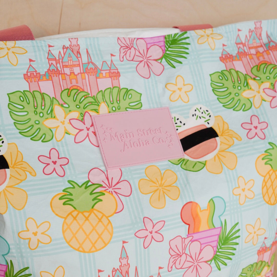 Blue Snacks Tote Bag