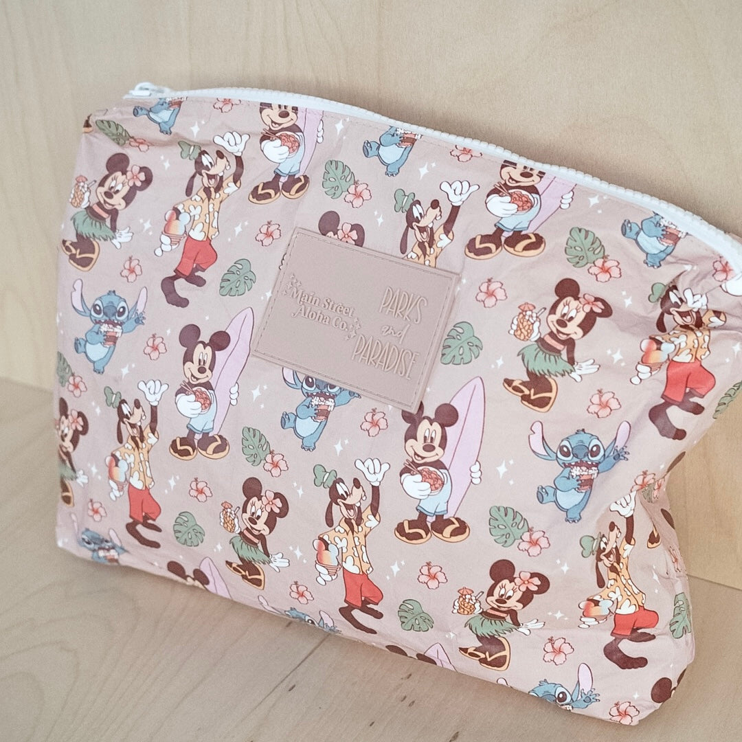 Parks and Paradise Collab Backpack & Zipper Pouch