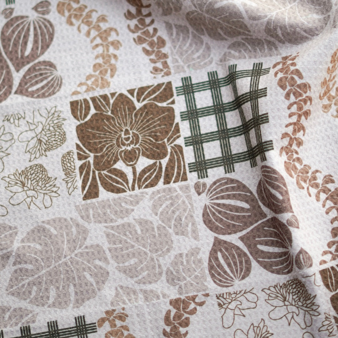 Brown Made in Hawaii Microfiber Kitchen Towel