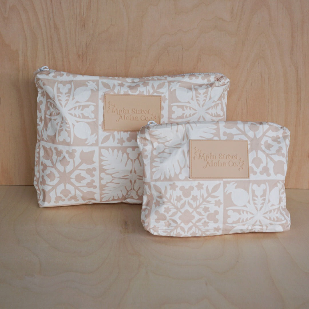 Mouse Quilt Zipper Pouch