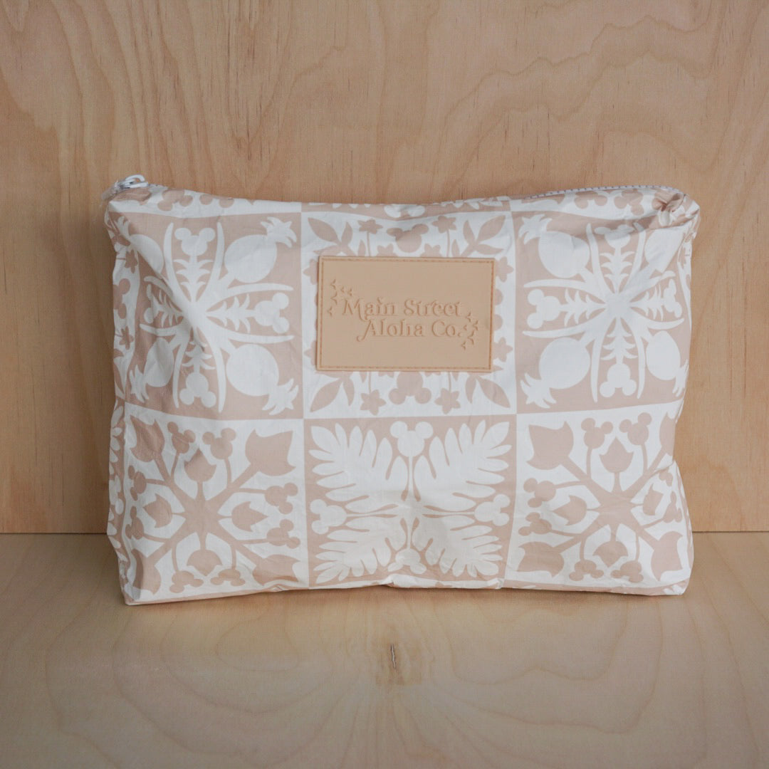 Mouse Quilt Zipper Pouch