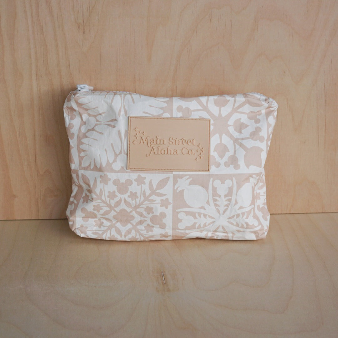 Mouse Quilt Zipper Pouch