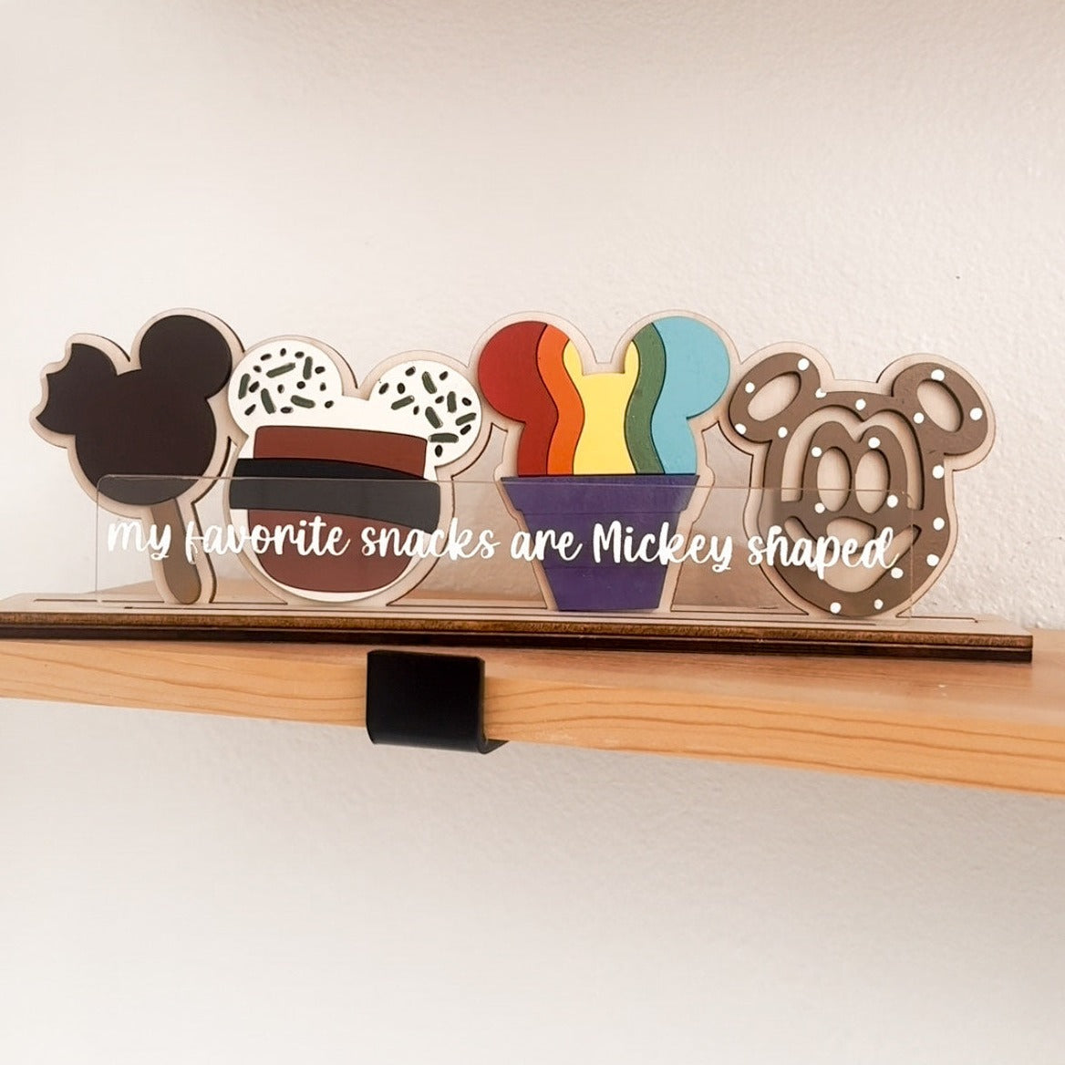 Favorite Snacks Acrylic Sign