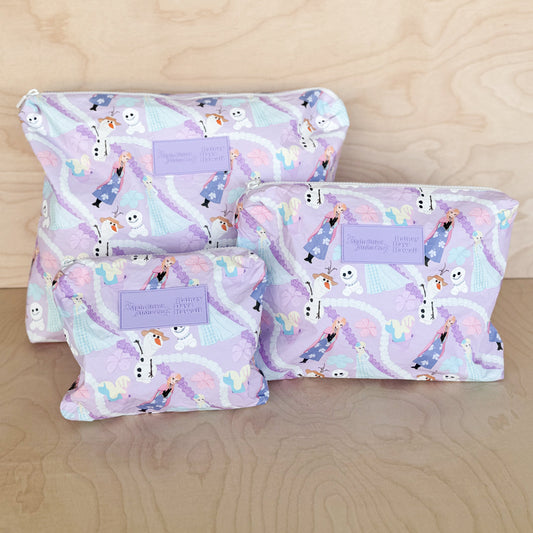 Ice Princess Zipper Pouch