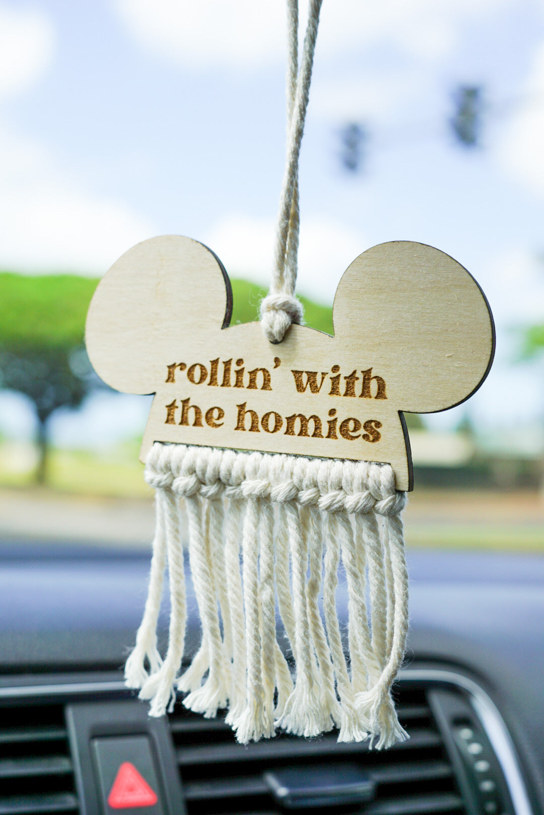 Mouse Car Charm