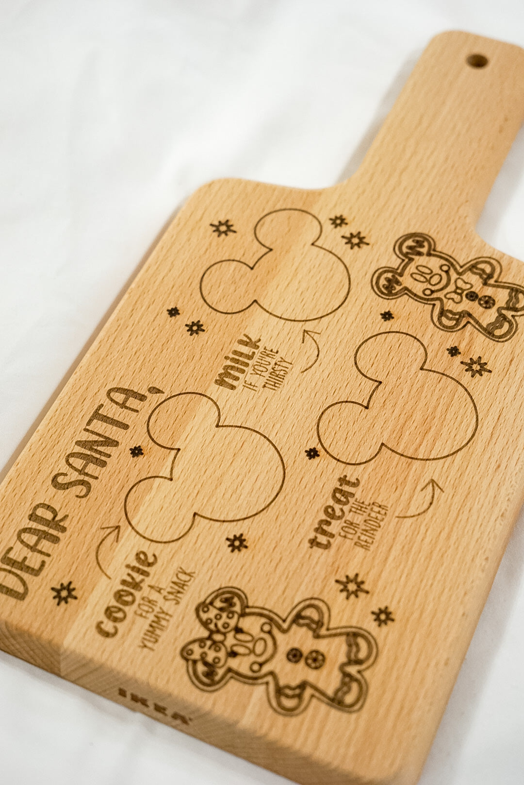 Santa Cookie Board