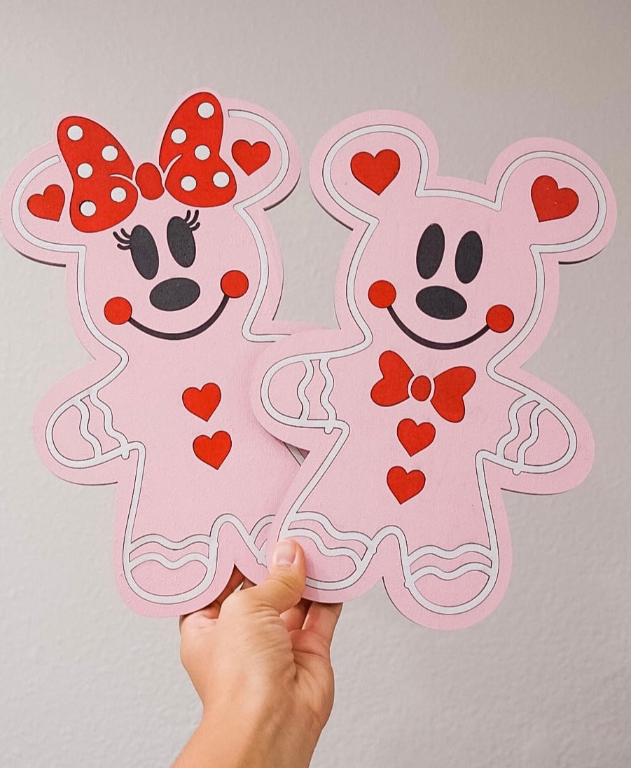 Valentine Gingerbread Sign
