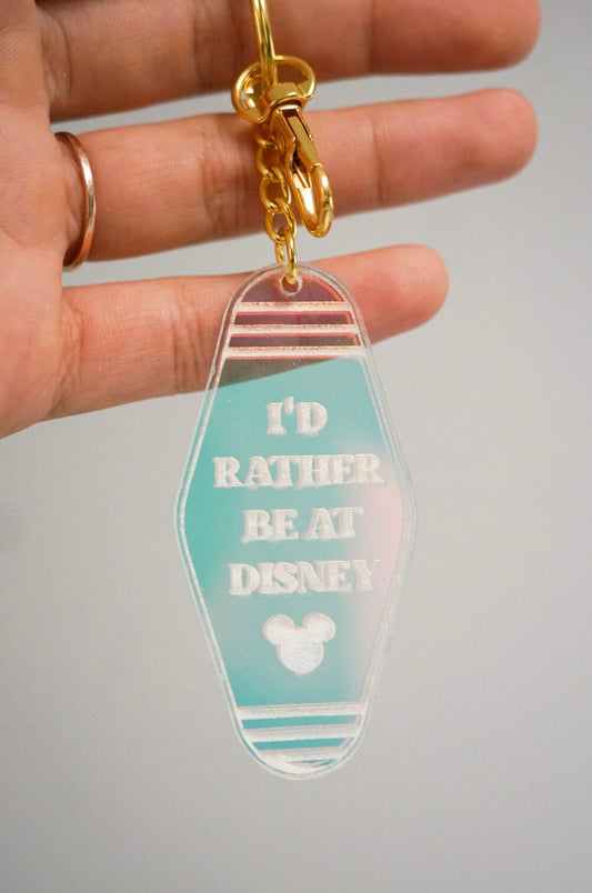 Rather Be At Keychain