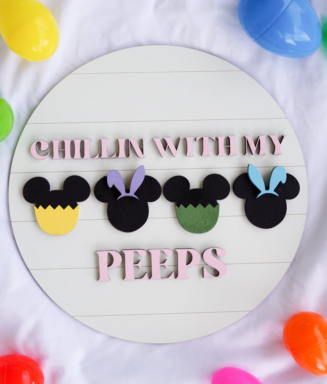 Peeps Circle Sign